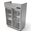 Refrigerador Vertical 2-6 Portas de Vidro Bi-partidas ou Portas Inteiriça – Gold Line